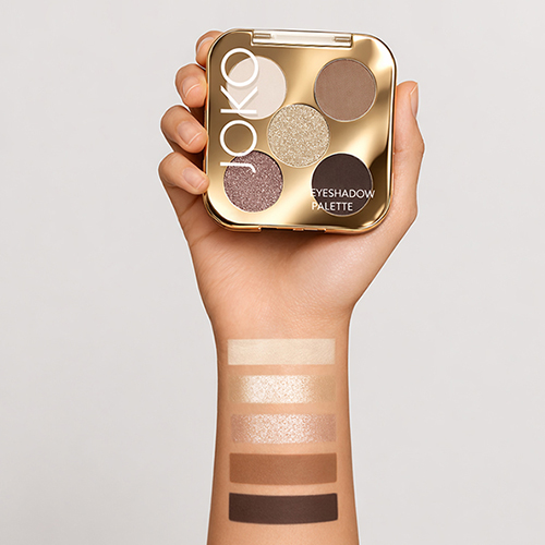 JOKO EYESHADOW PALETTE Sparkling Sands Paleta 5 cieni