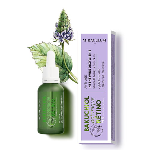MIRACULUM Bakuchiol / Anti-Age Serum do twarzy intensywne odżywienie
