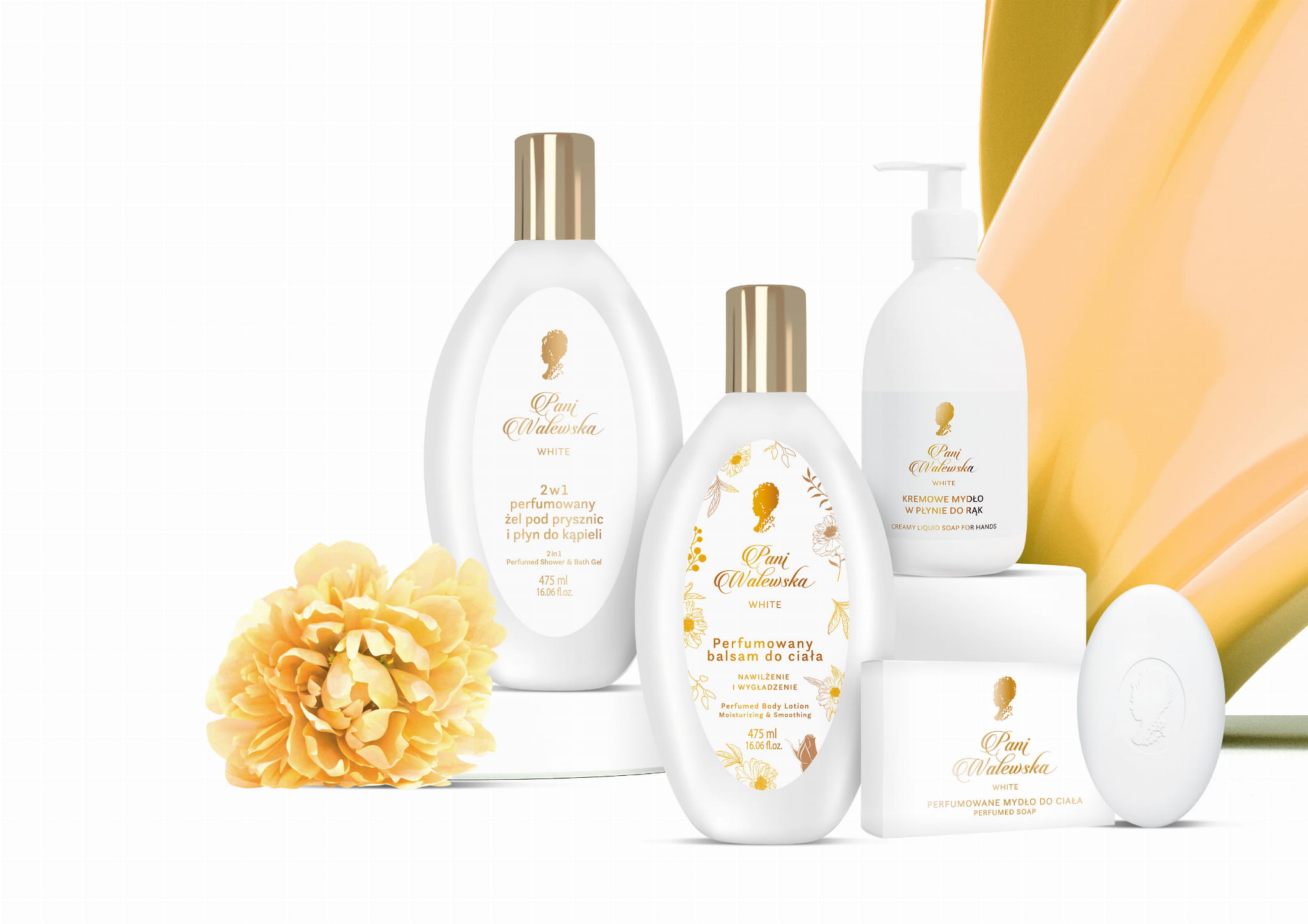 PANI WALEWSKA White Perfumowany balsam do ciała - wygładzający