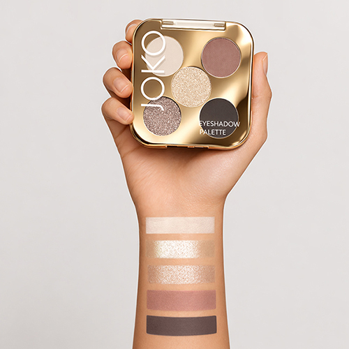 JOKO EYESHADOW PALETTE  Timeless Taupe Paleta 5 cieni